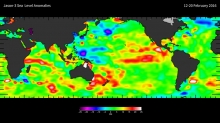 Jason-3 Sea Level Anomalies